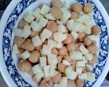 A picture of step 11 of Dahi Phulki Recipe with Homemade Phulkiyan/boondiyan.