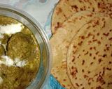 A picture of step 4 of Tawa naan.