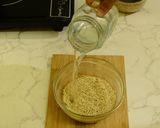 A picture of step 1 of Quinoa salad recipe.