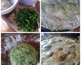 Foto del paso 7 de la receta: Pizza rellena con masa de espinaca y salvado