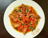 Foto langkah ke 6 dari resep Lobster Danau Saus Tiram ~ Gurih-pedes-seger 😤.