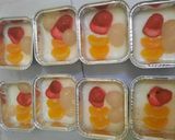 Foto langkah ke 3 dari resep Pudding Buah.