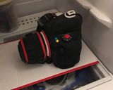 Hình bước làm 13 của món Bánh Velvet camera.