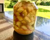 Foto del paso 3 de la receta: Encurtido de cáscaras de sandía 🍉