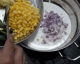 A picture of step 5 of Veg Rice Uttapam.