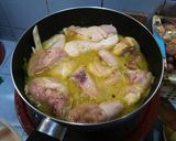 Foto langkah ke 1 dari resep Pepes ayam bumbu kuning.