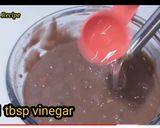 A picture of step 7 of Eggless plum cake.