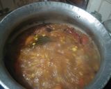 A picture of step 4 of Chana dal Pulao.