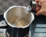 A picture of step 1 of Hotel style curd rice.