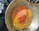 A picture of step 3 of Tomato pickle.