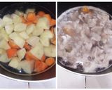 A picture of step 4 of Curry Rice.