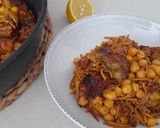 Foto del paso 7 de la receta: Fideos tostados con costillas de cerdo y garbanzos