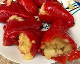 Foto del paso 2 de la receta: Pimientos del piquillo rellenos de tortilla de patatas
