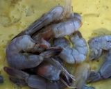 Gambar langkah 3 resipi Masak Lemak Udang Rebung.