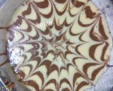 A picture of step 11 of Zebra Cake.