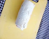 A picture of step 3 of Pinwheel Sandwich.
