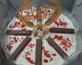 Foto langkah ke 10 dari resep Red velvet cake.