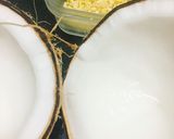 Hình bước làm 1 của món Xôi Dừa Đậu Xanh Muối Mè