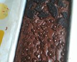 Foto langkah ke 17 dari resep Shiny Crust Brownies Topping Choco Oreo 🍫.