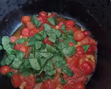 Foto del paso 2 de la receta: Tirabuzones caprese "one pot pasta" 🍝 🇮🇹 🍝 🇮🇹 🍝 🇮🇹 🍝