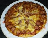 Foto langkah ke 6 dari resep Pizza Homemade Oven Tangkring.