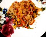 A picture of step 7 of Vermicelli semiya upma.