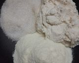 A picture of step 3 of Cashew, Almond rolls.