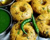 A picture of step 2 of Makki ka dhokla.