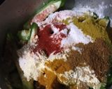 A picture of step 1 of Spicy bitter gourd crispy fry.