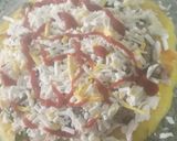 عکس مرحله 2 از دستور پیتزا مرغ و قارچ