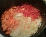 Foto del paso 1 de la receta: Guiso de arroz con calamares y camarones