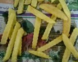 A picture of step 3 of Pizza fries.