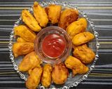 A picture of step 4 of Kurkure egg nuggets.