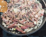 Foto del paso 4 de la receta: Tortitas de guisantes rellenas 🍴