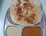 A picture of step 10 of Sooji Uttapam.