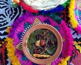 A picture of step 6 of Sarsoon ka saag.