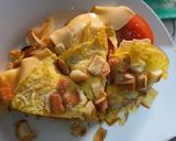Foto langkah ke 5 dari resep Telur Lipat Korea (Pakai Pinggiran Roti).