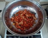 Hình bước làm 2 của món Canh kim chi đầu cá hồi