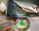 Φωτογραφία βήματος 2 της συνταγής Λαβράκι με κρούστα μαγιονέζας και ψητά λαχανικά