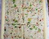A picture of step 5 of Left over rice Namkeen Bars.