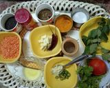 A picture of step 1 of Microwave Masoor Dal Rasam.