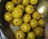 A picture of step 5 of Amla achar.