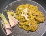 Thai csirke curry quinoaval recept fázis 2 fotója