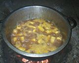 A picture of step 8 of Spicy Matoke #festivecontestkakamega #author marathon.