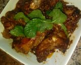 A picture of step 6 of Mexican Chicken with savoury rice.