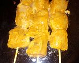 Foto langkah ke 3 dari resep Shashlik / Shish Tawook(Sate Ayam Arab ala Teflon).