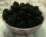Fekete szeder turmix recept fázis 1 fotója