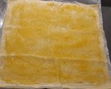 Foto del paso 1 de la receta: Cortadillos de hojaldre con cabello de ángel
