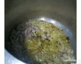 A picture of step 8 of Lauki balls in chettinad gravy.