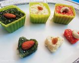 A picture of step 12 of Tricolor halwa.